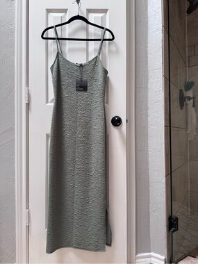 NWT See You Monday M Dress, Sage Green